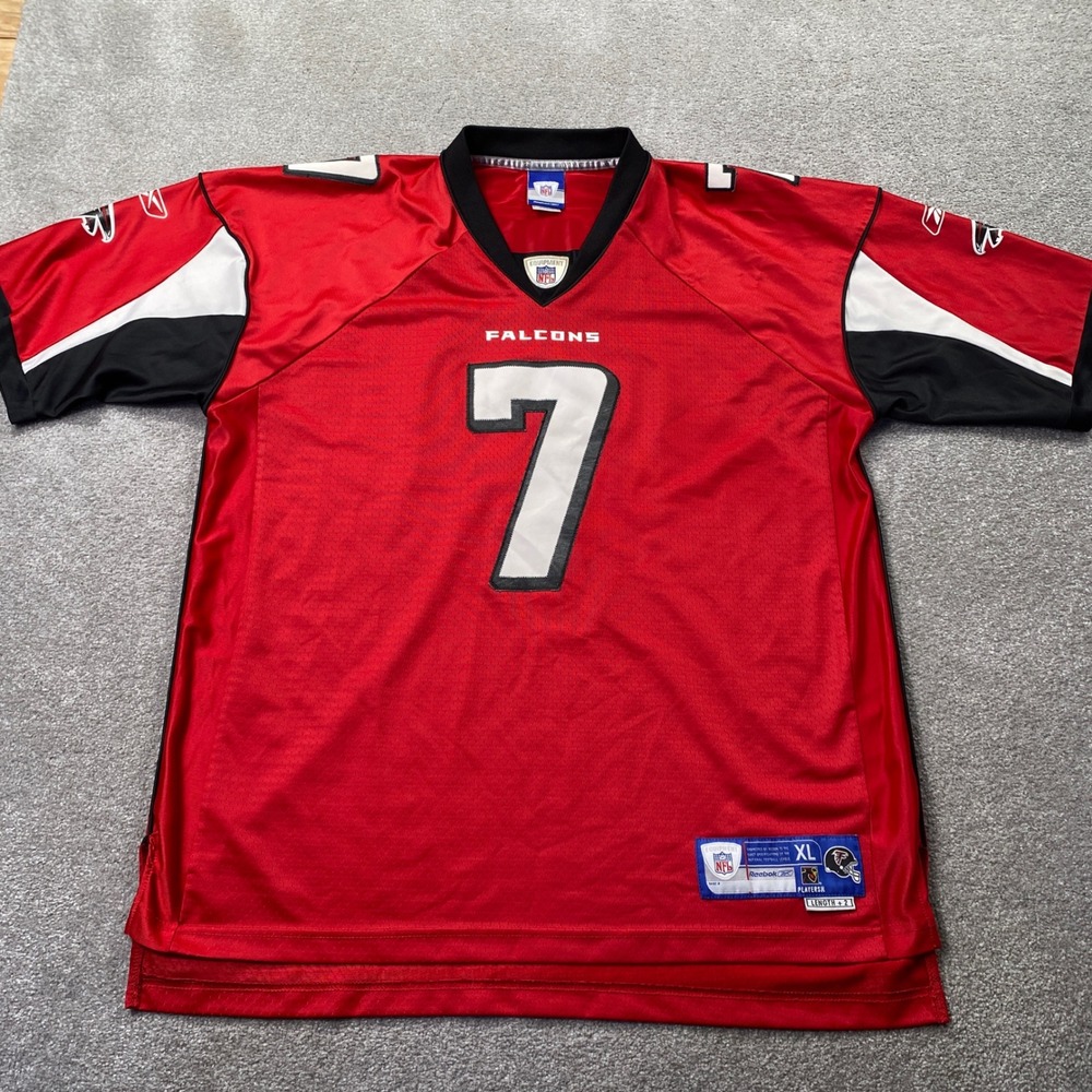 Red Michael Vick Atlanta Falcons #7 Reebok Football Jersey Mens XL NFL Mesh